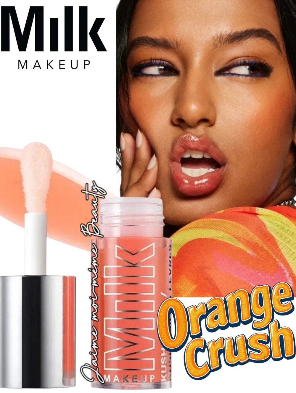 Milk Makeup Kush Lip Oil - Orange Crush - Hydrating And Plumping - New